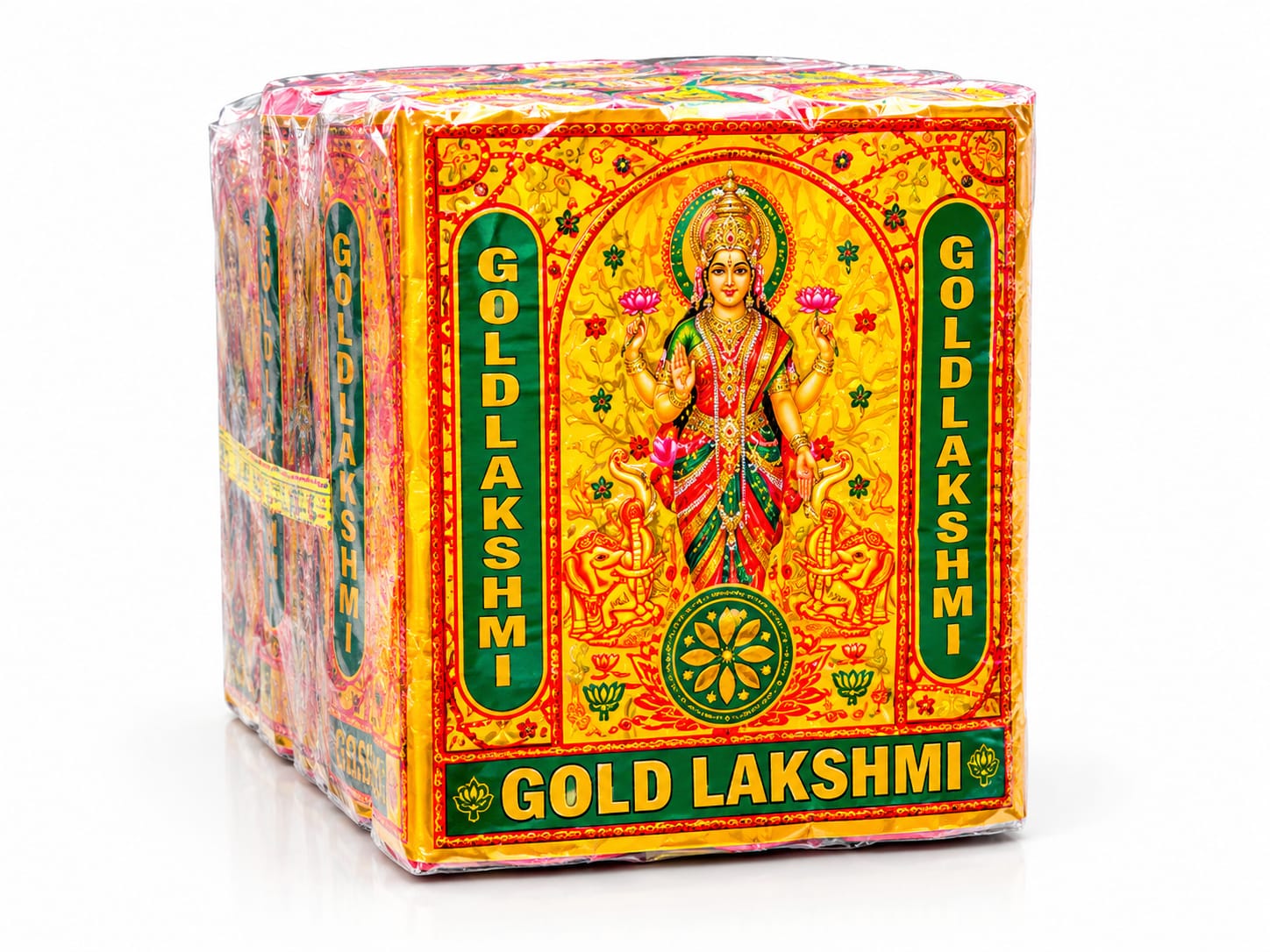 4" Gold Lakshmi